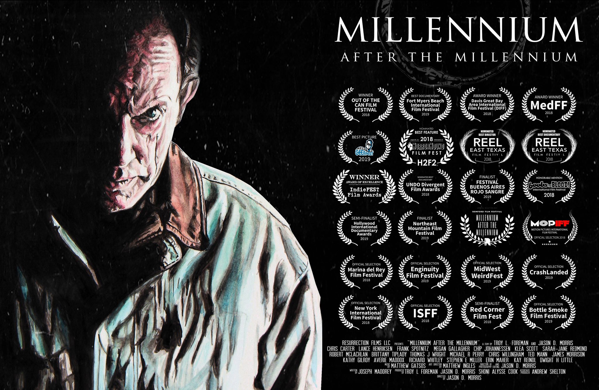 Official selection laurels from film festivals around the world