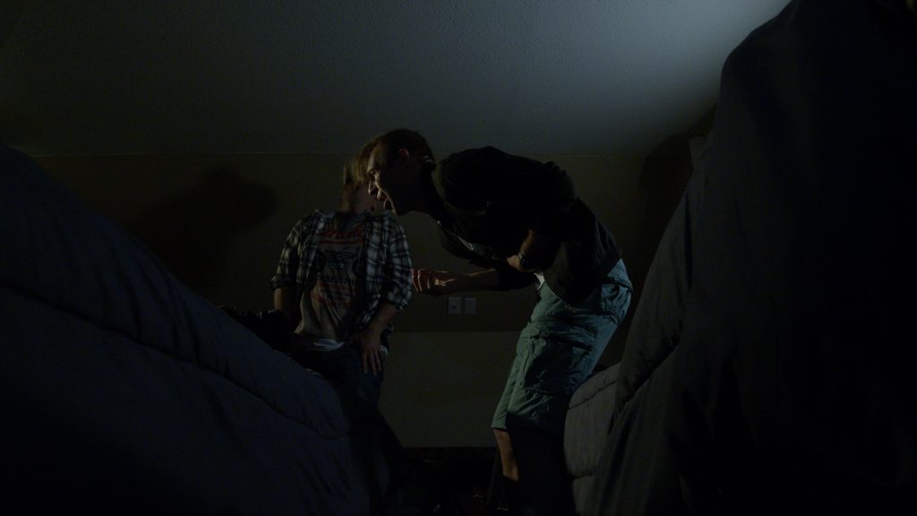 Film still from The Yellow Balloon.
